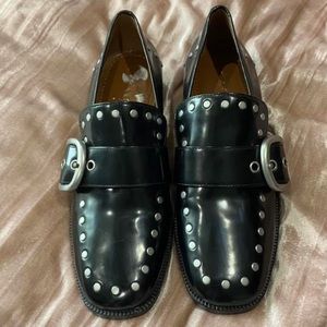 Coach leather loafers! worn once, my feet were too wide:/ size 7